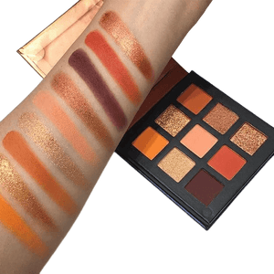 Open image in slideshow, Little Color Box - BEAUTY GLAZED 9 Colors Eyeshadow Palette
