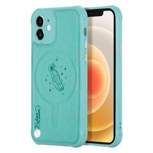 Open image in slideshow, Space Travel iPhone Case - Mint Green

