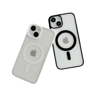 MagiShield - Clear MagSafe iPhone Case - White