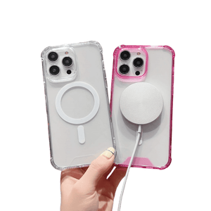 MagiSnap - Clear MagSafe iPhone Case - Rose