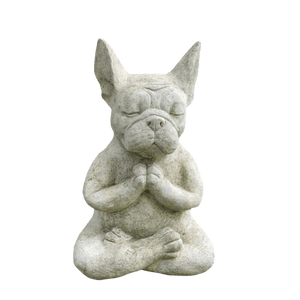 Open image in slideshow, Meditation Dog - Outdoor Decoration Garden Ornament
